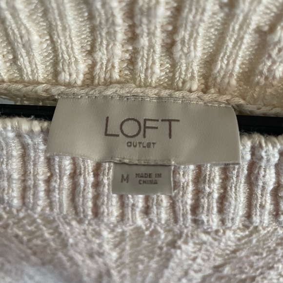 Loft size M sweater cream - Picture 2 of 4